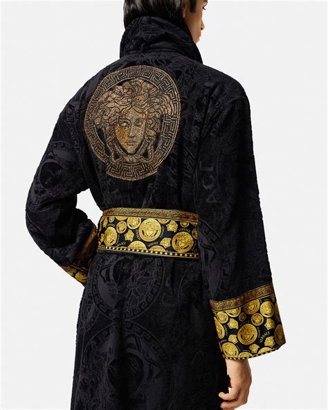 versace bathrobe medusa|versace medusa collection.